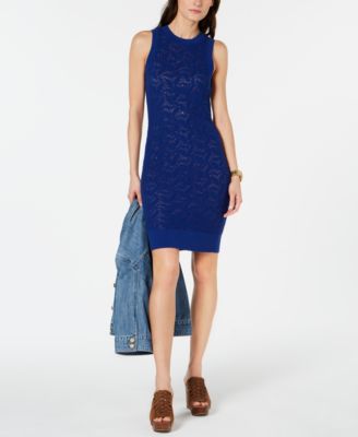Bebe V-Neck Lace Dress